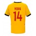 Maillot de foot RC Lens Facundo Medina #14 Domicile vêtements 2024-25 Manches Courtes